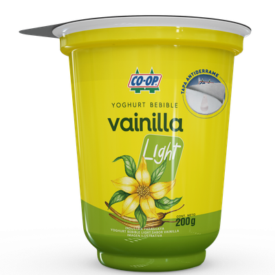 Yoghurt Bebible Light Vainilla pote 200g.
