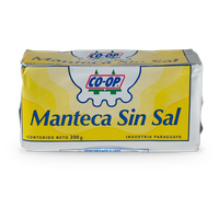 Manteca Sin Sal