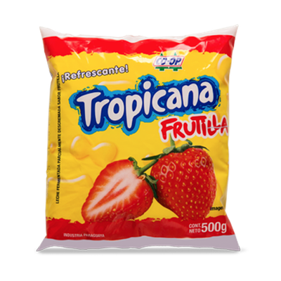 Tropicana Frutilla Sachet 500gr