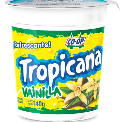 Tropicana Vainilla Pote 140gr