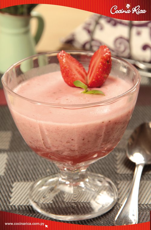 Mousse de Frutilla