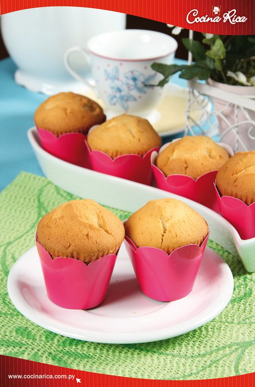 Muffins de Vainilla